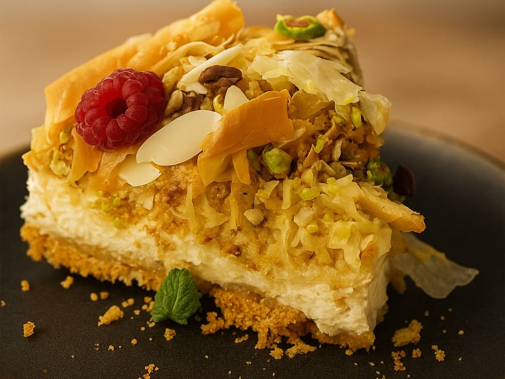 Baklava cheesecake